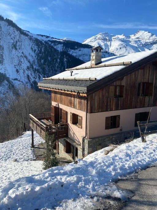 Chalet 6 Chambres A 3 Min Des Pistes Des 3 Vallees St Martin De Belleville Saint-Martin-de-Belleville Ngoại thất bức ảnh