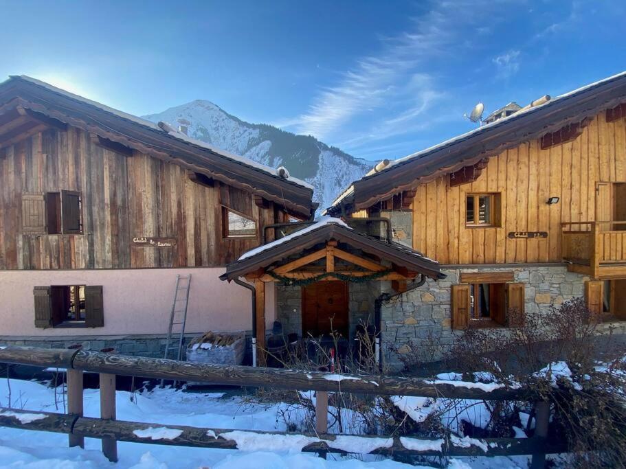 Chalet 6 Chambres A 3 Min Des Pistes Des 3 Vallees St Martin De Belleville Saint-Martin-de-Belleville Ngoại thất bức ảnh