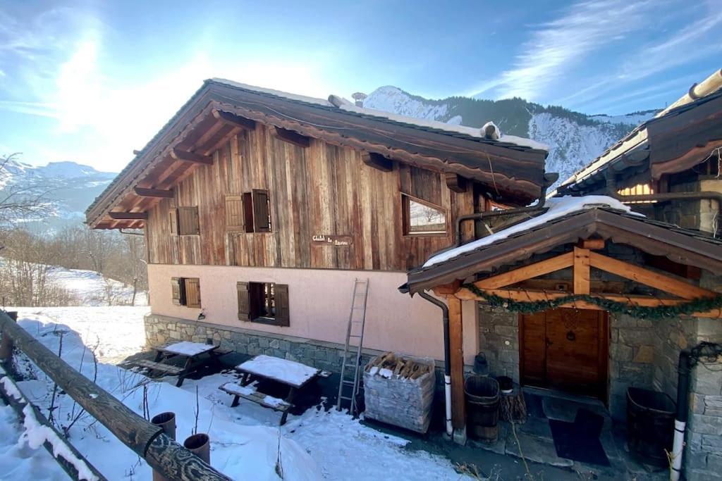 Chalet 6 Chambres A 3 Min Des Pistes Des 3 Vallees St Martin De Belleville Saint-Martin-de-Belleville Ngoại thất bức ảnh